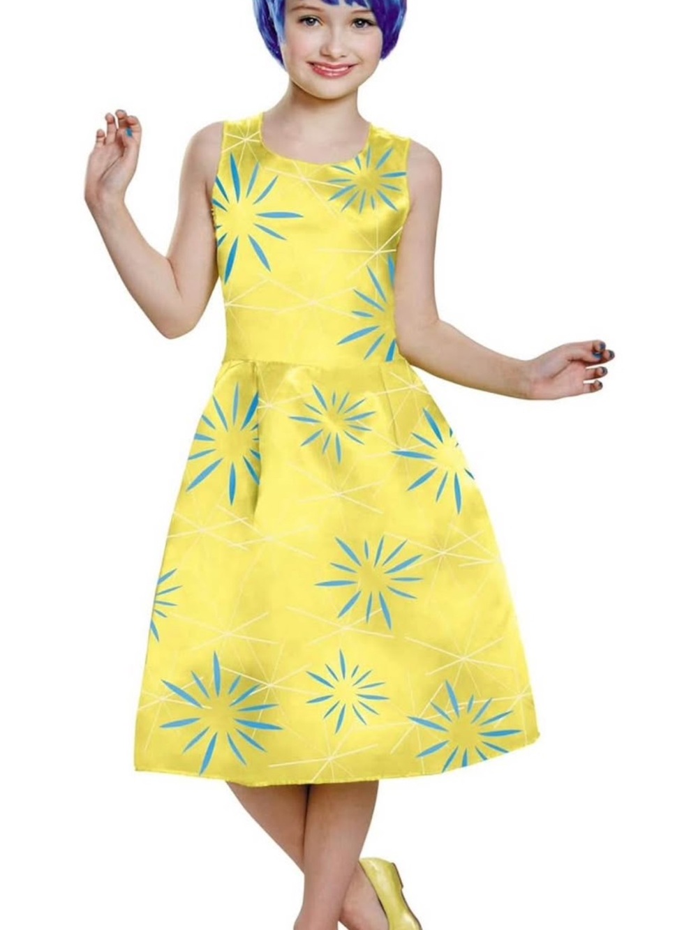 Disguise Joy Floral Sleeveless Kids Dress